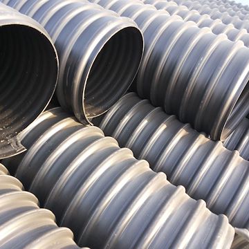 大口径排污PE钢带增强波纹管质量保证sn8, 钢带增强波纹管厂家供应